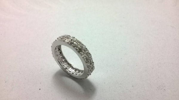 แหวนรอบนิ้วเงินฝังรัสเซีย