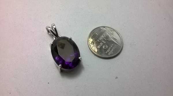 จี้เงินพลอยอะเมติส