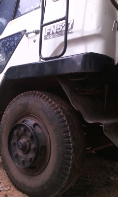 ขายรถสิบล้อดั้ม FUSO TD 10 สปีด มีลำโพง