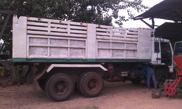 ขายรถสิบล้อดั้ม FUSO TD 10 สปีด มีลำโพง