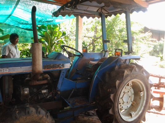 ขายตามสภาพรถไถเอซากิเครื่อง27แรงมีโฟวินมีดันหน้ามีพาน5