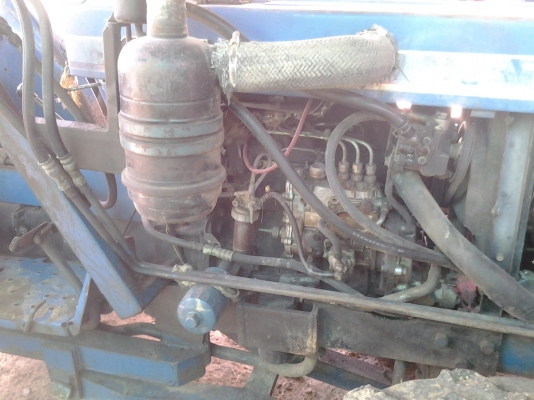 ขายตามสภาพรถไถเอซากิเครื่อง27แรงมีโฟวินมีดันหน้ามีพาน5