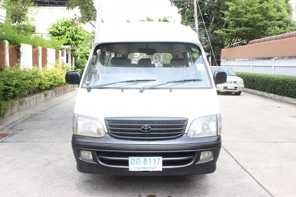 ขายรถตู้หลังคาสูง รถมือเดียวป้ายเเดง