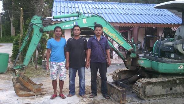 รถแบคโฮ KOMATSU PC 30 รุ่น 8