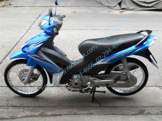 SUZUKI Shogun Axelo 125Fi ปี 2013 โชกัน แอ๊คเซโล่ ดีไซน์กราฟฟิคลุคสปอร์ต สตาร์ทมือ