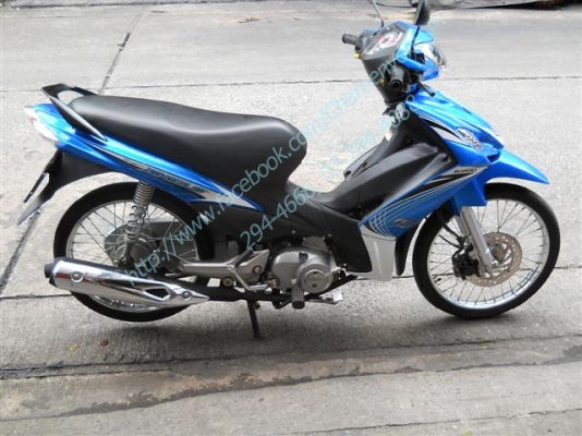 SUZUKI Shogun Axelo 125Fi ปี 2013 โชกัน แอ๊คเซโล่ ดีไซน์กราฟฟิคลุคสปอร์ต สตาร์ทมือ