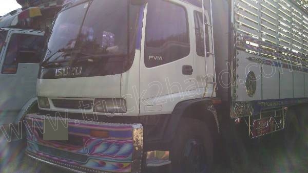รถบรรทุก 10 ล้อ ISUZU FVM รั้วอลูมิเนียม เครื่อง 6HE1 250 แรงม้า รถบรรทุก 10 ล้อ ISUZU FVM รั้วอลูมิเนียม เครื่อง 6HE1 250 แรงม้า