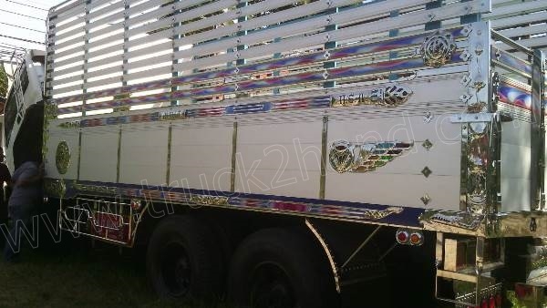 รถบรรทุก 10 ล้อ ISUZU FVM รั้วอลูมิเนียม เครื่อง 6HE1 250 แรงม้า รถบรรทุก 10 ล้อ ISUZU FVM รั้วอลูมิเนียม เครื่อง 6HE1 250 แรงม้า