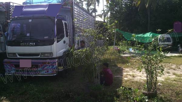 รถบรรทุก 10 ล้อ ISUZU FVM รั้วอลูมิเนียม เครื่อง 6HE1 250 แรงม้า รถบรรทุก 10 ล้อ ISUZU FVM รั้วอลูมิเนียม เครื่อง 6HE1 250 แรงม้า