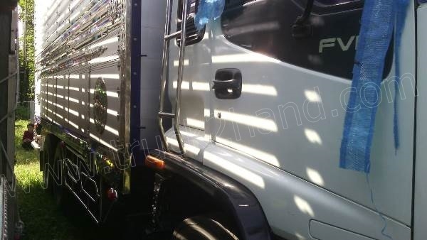 รถบรรทุก 10 ล้อ ISUZU FVM รั้วอลูมิเนียม เครื่อง 6HE1 250 แรงม้า รถบรรทุก 10 ล้อ ISUZU FVM รั้วอลูมิเนียม เครื่อง 6HE1 250 แรงม้า