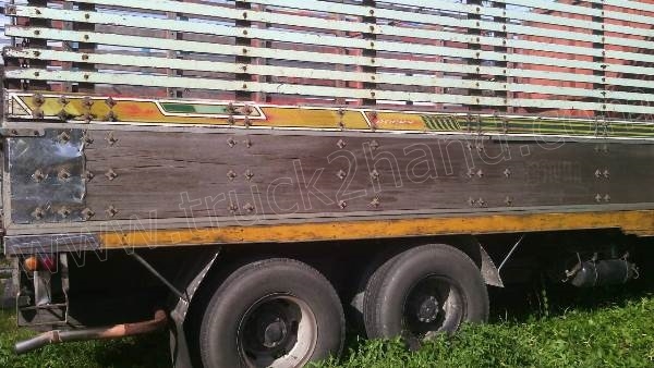 รถบรรทุก 10 ล้อ ISUZU ROCKY กระบะรั้วไม้ เครื่อง 6HE1 เทอร์โบ 250 แรงม้า