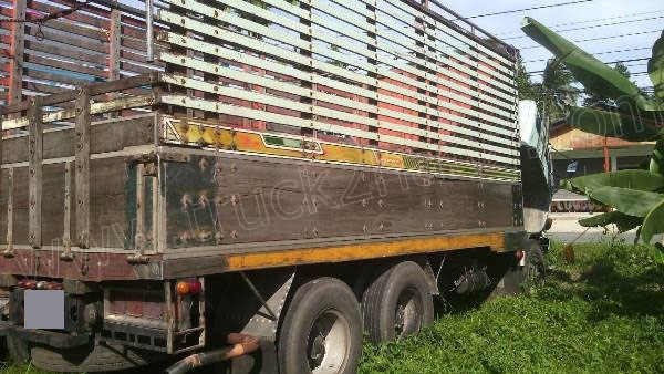 รถบรรทุก 10 ล้อ ISUZU ROCKY กระบะรั้วไม้ เครื่อง 6HE1 เทอร์โบ 250 แรงม้า