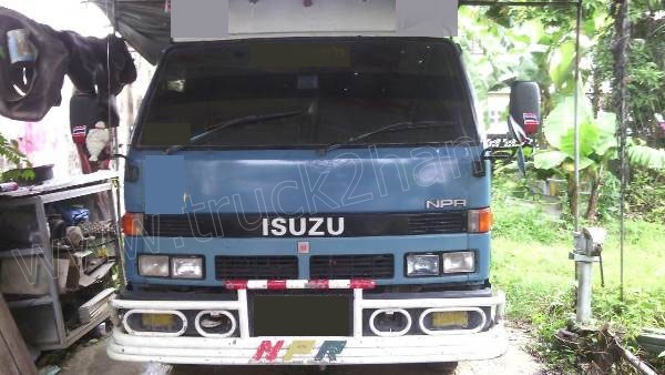 รถบรรทุก 6 ล้อ ISUZU NPR 115 แรงม้า พวงมาลัยเพาเวอร์