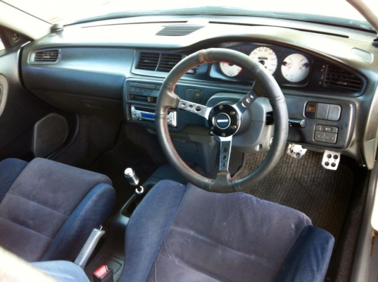 civic eg 4dr แต่ง ferio ตัวนอกเกือบทั้งคัน เครื่อง วีเทค