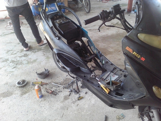 ขาย บิ๊กสกูตเตอร์ 4จังหวะ ราคารถป๊อบ ดิสหน้า ยูบ๊อก