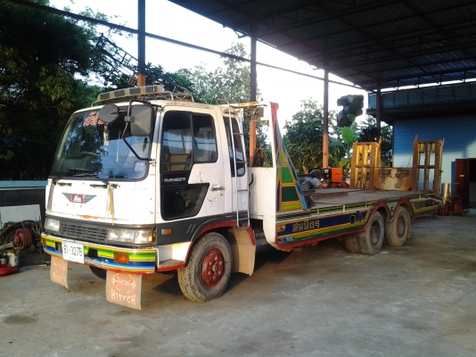 เทรลเลอร์บรรทุกรถเกี่ยวข้าว เครื่อง HO7C TURBO พร้อมใช้ถูกๆครับ (ทีมงานรถคุณภาพ)