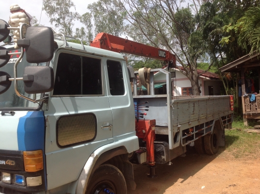 ขาย6ล้อติดเครน HINO FD HO 7C 185 เครน UNIC 3ตัน 3ปอก2ชัก ขาย6ล้อติดเครน HINO FD HO 7C 185 เครน UNIC 3ตัน 3ปอก2ชัก