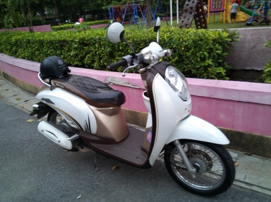 มัดจำแล้ว scoopy i ปี 53 กท524 ไมล์11570โล