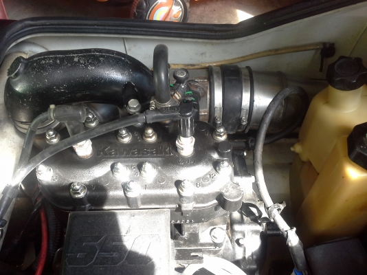 ขายเจ็ทสกียืน kawasaki sx 650