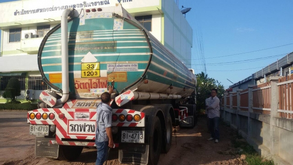 ขายห้างลากนํ้ามันขรรจุ30000ลิตร2เพลากระท้อมโหลดล่าง6หัว