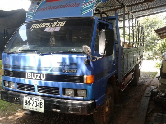 ขาย 6 ล้อ NPR59PU5 กระบะยาว 5 เมตร ปี 35 เครื่อง 4BD1 115 แรงม้า คัสซีสวยตลอดเส้น 6 น็อตหน้า-หลัง เกียร์สั้น ยางเต็ม ทะเบียนพร้อมโอนครับ