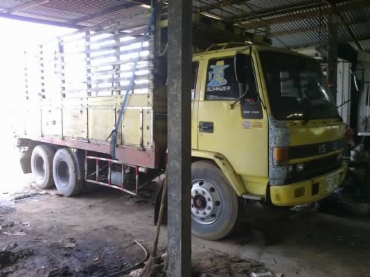 ***ขายแล้วครับขอบคุณ Truck2hand ขาย10ล้อเพลาเดียว ล่อง ISUZU TX หัวยาว วางหัวROCKY คานหน้ากว้าง เครื่อง6BD1-165แรง เครื่องดีแน่น แรง อึด (เกียร์กำลังซ่อม) ช่วงล่างเดิม คัสซีดี ไม่ปะไม่ผุ มีบวมในบ้างนิดๆหน่อย โดยรวมคัสซีผ่านครับ กระบะพื้นไม้คอกไม้สภาพดี พื