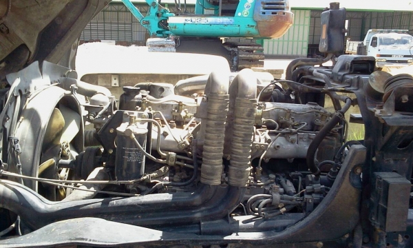 MITSUBISHI MMTFN627 (M6)260 แรงม้า 2 เพลาดัมพ์ กระบะสามมิตร มีระบบ