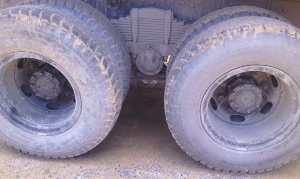 MITSUBISHI MMTFN627 (M6)260 แรงม้า 2 เพลาดัมพ์ กระบะสามมิตร มีระบบ