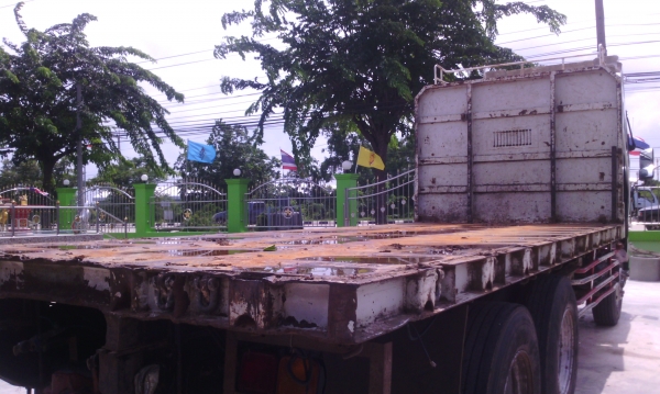 กระบะพื้นเรียบ 10 ล้อ  ยาว 6.20 เมตร