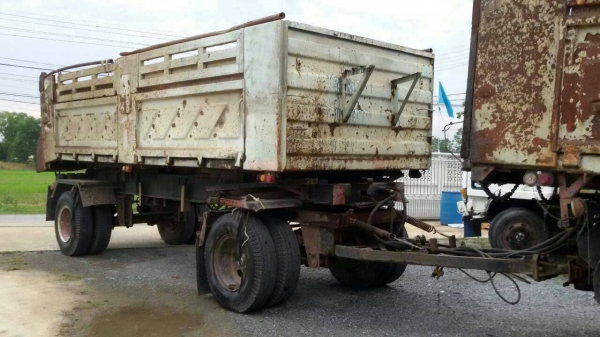 --ราคา275.000--ลูกพ่วง-ดั้ม-2คานสามมิตรรอนเฉียง.สภาพสวยพร้อมใช้งาน.