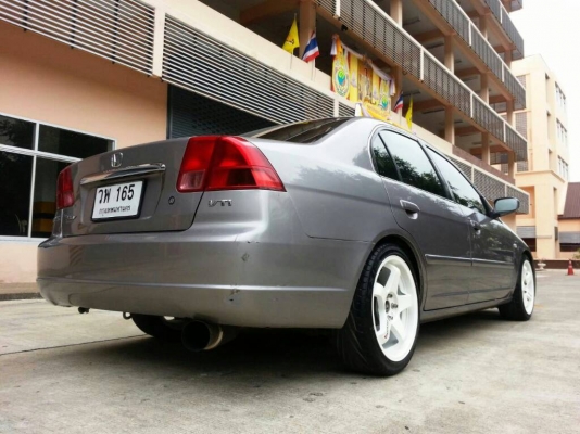 ขายCIVIC ES ปี2002  เครื่องVTEC เกียร์MT ติดแก็สหัวฉีดENERGRY REFORM สุดประหยัด ล้อNISMO ท่อHYPER โช็คสตัทปรับเกลียว4ต้น  หน้ากระจังRS เบาะหนังแท้  ช่วงล่างแน่นหนึบ ไม่มีดัง ยางเบ้าโช็ค อัดน้ำมัน ลูกหมากปีกนก ของใหม่  BODYสวย ไม่มีชน แอร์เย็นฉ่ำ กระจกไฟฟ้