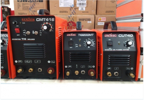 เครื่องเชื่อมและตัด เหล็ก อลูมิเนียม  ระบบ รุ่น JASIC  CMT 416