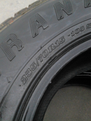 235/70R15 DUNLOP GRANTREK ออฟโลด โฟวีล คาริเบี้ยน มี 2 เส้น TEL.081-427-3941 235/70R15 DUNLOP GRANTREK ออฟโลด โฟวีล คาริเบี้ยน มี 2 เส้น TEL.081-427-3941