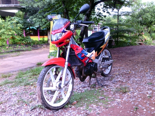 ขายHonda Dash125เครื่องเดิมมีเล่มพร้อมชุดโอนราคา6,900บาท