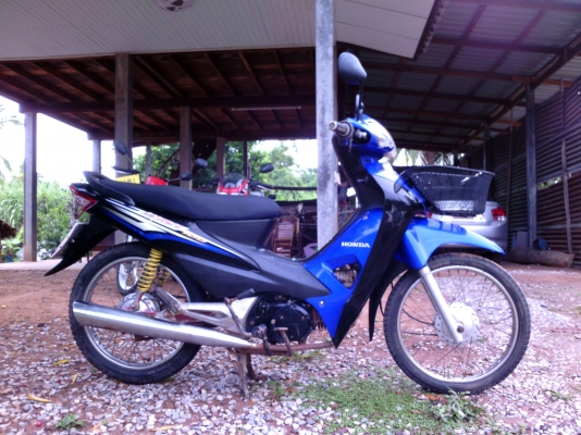 ขายHonda WAVE100S เครื่องดีรถเดิมพร้อมใช้มีเล่มพร้อมชุดโอนราคา12,900 บาท