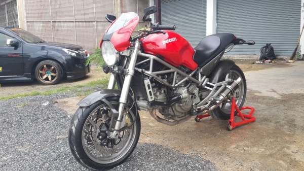 วุฒิ นนบุรี ขาย ดูคาติ s4 สภาพนางฟ้าเครื่องยนต์ดีมากท่อแต่งเสียสรรพสารมิตรแล้ว