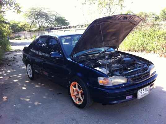 ขาย TOYOTA corolla โฉม ตูดเป็ด ปี96 ขายถูกรถพร้อมใช้  มาขับกลับไปได้เลย