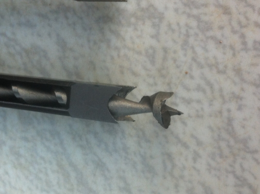 ชุดดอกสว่านเจาะไม้ให้เป็นช่องแบบสี่เหลี่ยม ของใหม่เก่าเก็บยังไม่ได้ใช้งาน