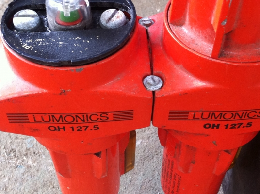 ชุดลดความชื่นระบบลม LUMONICS โดยลดอุณหภูมิลงและทำลมให้แห้งและสะอาด(มี 2 ชุด)