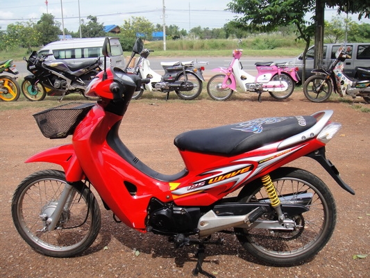 เวฟ 125 สีแดง ( ตัวดั้ม ) ทะเบียนพร้อมชุดโอน เวฟ 125 สีแดง ( ตัวดั้ม ) ทะเบียนพร้อมชุดโอน