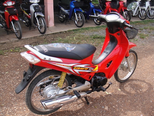 เวฟ 125 สีแดง ( ตัวดั้ม ) ทะเบียนพร้อมชุดโอน เวฟ 125 สีแดง ( ตัวดั้ม ) ทะเบียนพร้อมชุดโอน