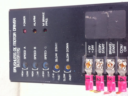 ชุดมอเตอร์ DC บัสเลสแบบเกียร์ทดพร้อมDRIVER ขับปรับการทำงานได้แรงบิคสูง
