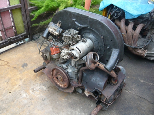 ขายเครื่องรถเต่าเป็นอะไหล่ 5550 บาท