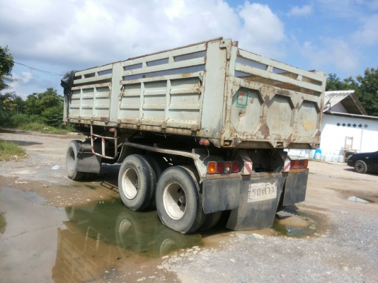 ลูกพ่วง 3 คานยัด ดั๊มพ์ได้ ราคา 285,000 บ. รถอยู่สระบุรี