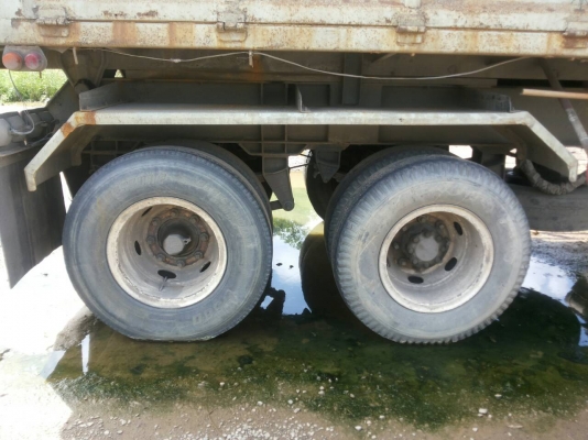 ลูกพ่วง 3 คานยัด ดั๊มพ์ได้ ราคา 285,000 บ. รถอยู่สระบุรี