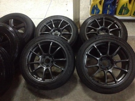 ขายเเม็กมือสอง RS ขอบ17  5รู114 กว้าง หน้า8 หลัง9
