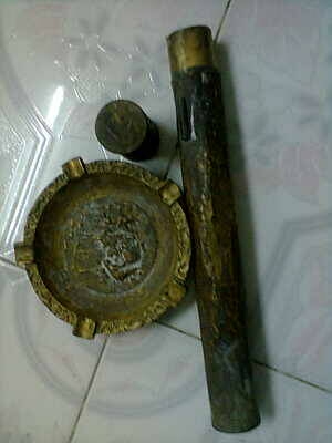 งานทองเหลืองที่่เขีย่บุหรี่