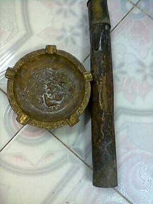 งานทองเหลืองที่่เขีย่บุหรี่