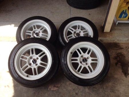 เเม็กมือสอง RPF1 ขอบ15 4รู100 หน้า7ออฟ41 หลัง8ออฟ35 พร้อมยาง