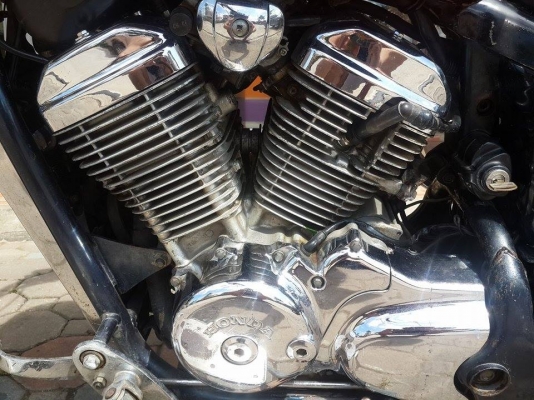 STEED 400 แต่งทรง FATBOY ของแต่งเพียบ ราคาถูกๆ STEED 400 แต่งทรง FATBOY ของแต่งเพียบ ราคาถูกๆ